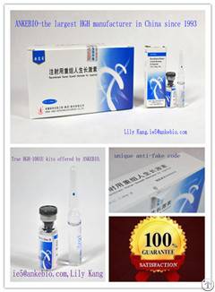 Original Ansomone Hgh 100iu / Kit At Lower Price From Ankebio, Lily Kang