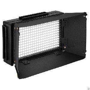 312ds Led On-camera Ultra High Power Video Light Panel With Dimmer And Lcd Screen Display