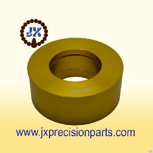 Gold Anodize Precision Parts Aluminium Parts Turning Parts