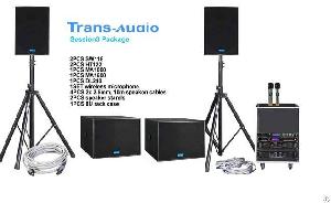 Trans-audio Promotion Package-section 3 Package, Sound System, Pro Speaker, Pa Sound