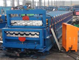 The Glazed Tile Roll Forming Machine