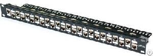 cat6a ftp snap patch panel ppkaf246a