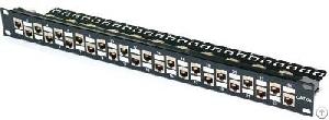 Cat6a Ftp Snap-in Patch Panel-ppkaf246a