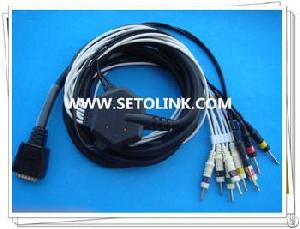 shanghai nihon kohden ecg ekg cable din 3 0 10 leadwires iec