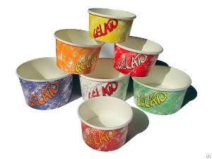 disposable ice cream paper cup