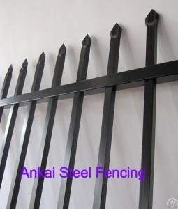 Hot Dipped Galvanized Steel Tubular Tubular Garden Fence