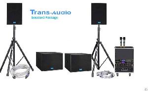 Trans Audio Pa Speaker Package