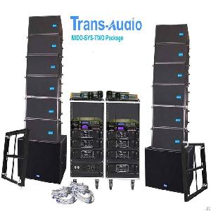 Trans Audio Smaller High Costs Effective Line Array Loudspeaker Package