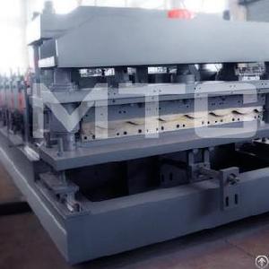 russian step glazed tile roll forming machine