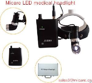 For South Africa Market 5w Rechargeable Surgical Headlight With Center X Beam Adjusted