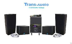 Tk-sys-one Package, Speaker Cabinet, Sound System, Pro Audio, Sound Box, Horn Speaker