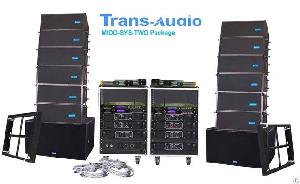 trans audio mido package setting programmes built sound system pro