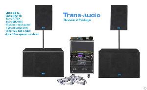 trans audio session 2 package costs effetive sound system pro loudspeaker