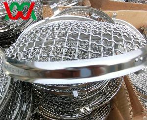 8.5inch Headlight Grille Stone Guard, Stainless Steel Mesh