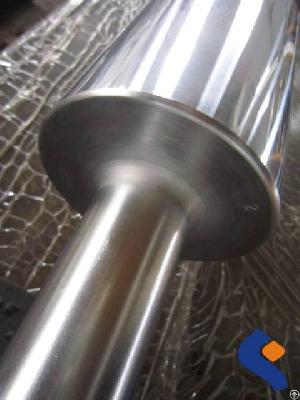 precision chrome coated steel roller plastic film