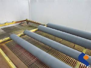 Precision Painted Printing Steel Roller-steel Roller In Paint Oven