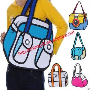 2d Cartoon Bag