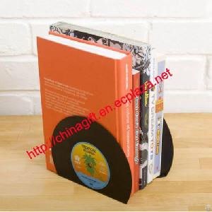 Vinyl Record Bookends