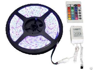 Led Strip Light Rgb Waterproof 5050smd 30 / 60leds Per Meter With Remote Controller