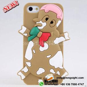 3d Animal Cow Ox Bull Soft Silicone Case For Iphone 5 5s