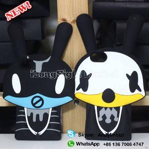 Cheap Best Soft 3d Rabbit Silicone Cases Cover For Iphone 5 5s