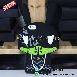 Popular 3d Rabbit Silicone Cases Cover For Iphone 5 5s
