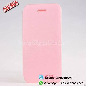 Wholesale Luxury Slim Pu Leather Flip Top Case Cover For Apple Iphone 5 5s