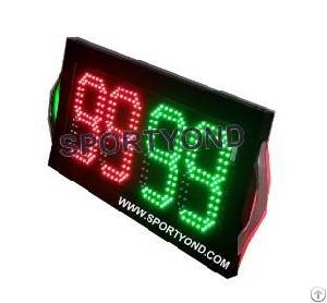 Double-sided Display Led Substitution Board For Football Game