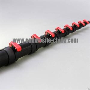 Carbon Fiber Telescopic Antenna Mast, Carbon Fiber Marine Mast