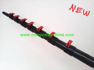 carbon fibre extension pole telescopic marine mast