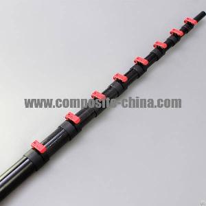 Carbon Fibre Telescopic Pole , Carbon Fiber Antenna Mast, China