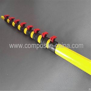 telescopic water fed pole fiberglass cleaning