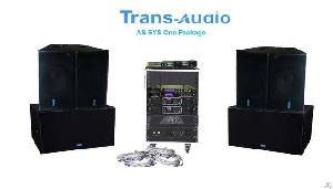 As One Package, Audio System, Pa Speaker, Stage Speaker, Sound Box, Audio Gear, Speakers