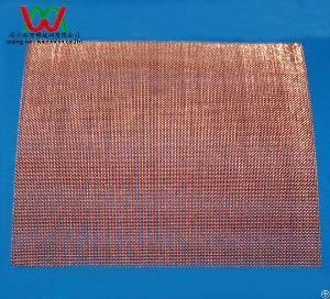 Copper Woven Wire Mesh  30 X 30 Mesh