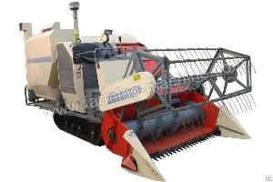 rice wheat combine harvester