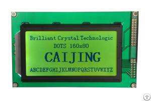 160x80 monochrome lcd display module cm16080 2