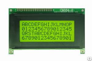 16x4 Character Lcd Display Module With Yellow Green Backlight Cm164-2