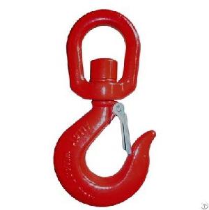 G80 Swivel Self-locking Hook With Bearing