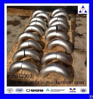 astm b16 9 seamless titanium pipe fittings 90degree 45degree 180degree short radius elbow