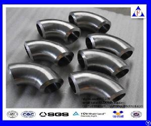 Seamless Titanium Pipe Fittings, Elbow Fittings, 90degree Long Radio Elbow