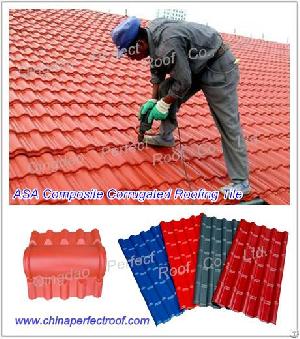 synthetic resin roof tiles