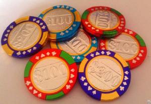 Chocolate Coin Poker Chips Coin