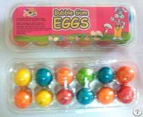 easter bubble gum eggs