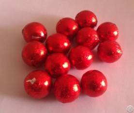 Foiled Ball Shaped Compound Milk Candy Chocolate