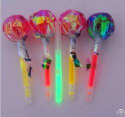 glow stick lollipop flavours colors