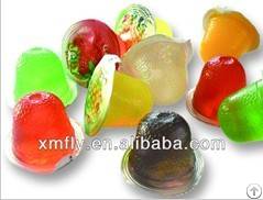 mini fruit flavors jelly cups