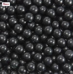 Mint Flavor Ball Shape Black Sixlets Candy Coated Chocolate Candies Fresh