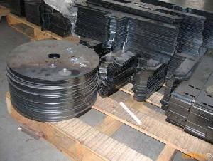 laser cutting iron