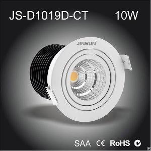 10w Led Citizen Chip Cob Downlight Made In Zhongshan