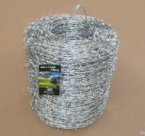 Burkina Faso Chaud Plong Barbel Galvanis,hot Dipped Galvanized Barbed Wire